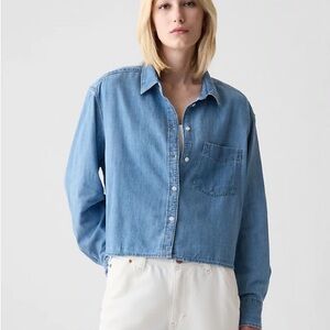 GAP Light Blue Denim Shirt